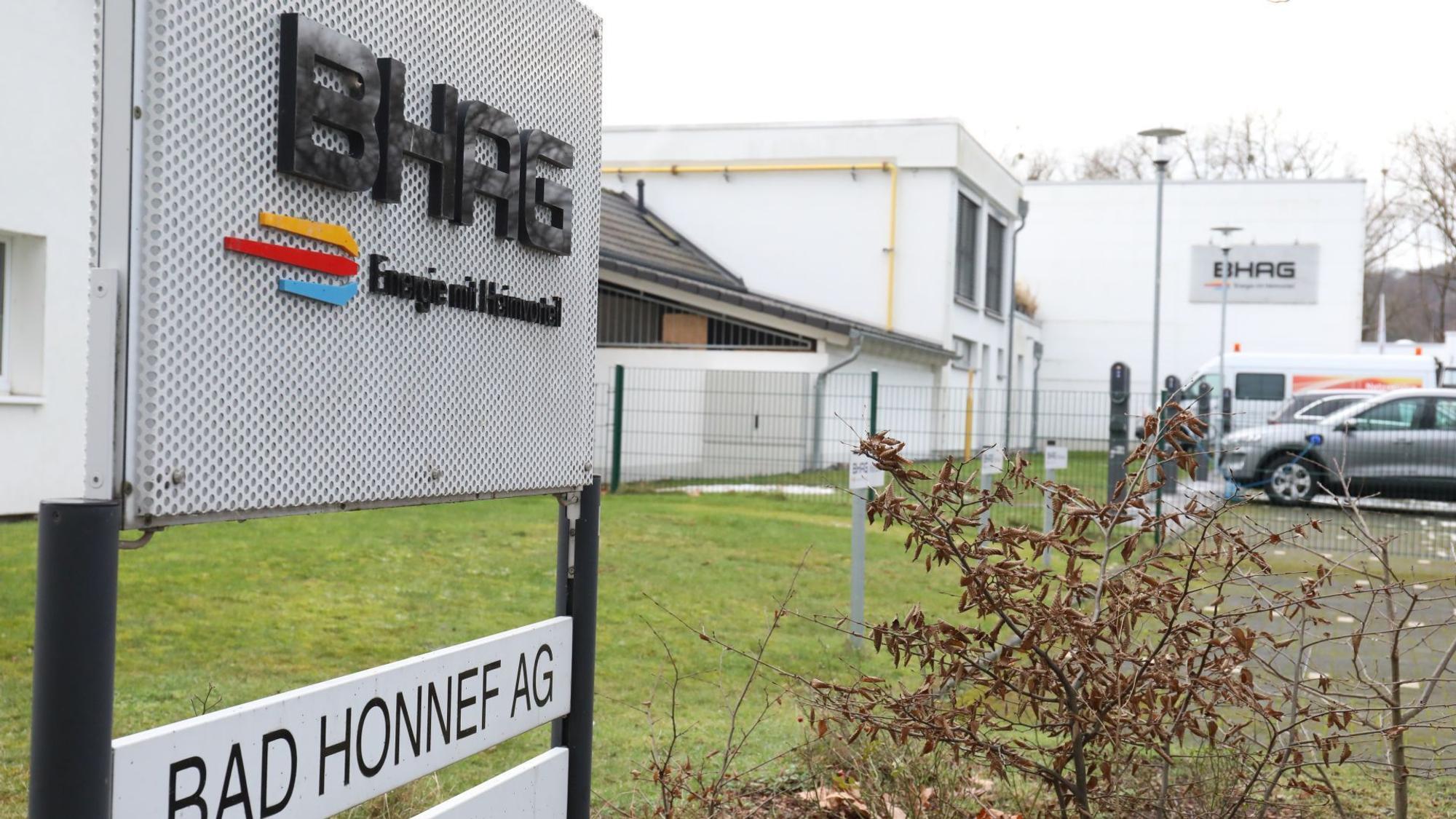 Der Eingang des Unternehmens Bad Honnef AG.