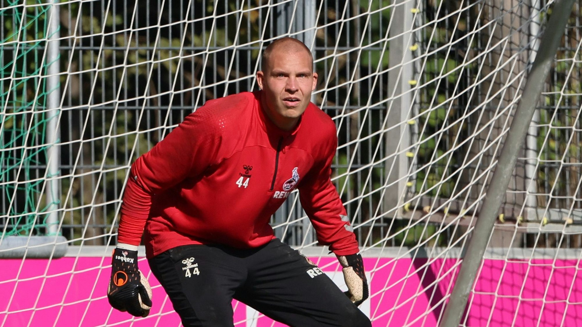 Matthias Köbbing beim Training in Köln
