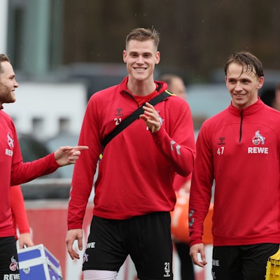 1. FC Köln, Training, Mitte: Steffen Tigges (1. FC Köln), 02.01.2023, Bild: Herbert Bucco