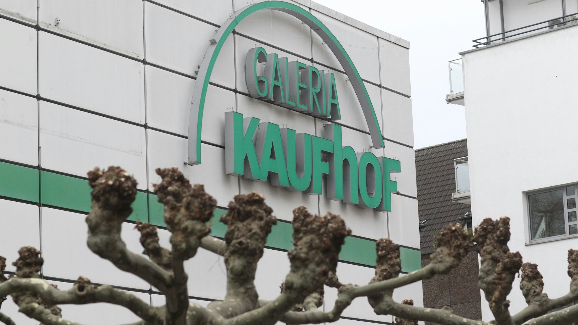 Die Kaufhof-Filiale in der Siegburger Innenstadt.