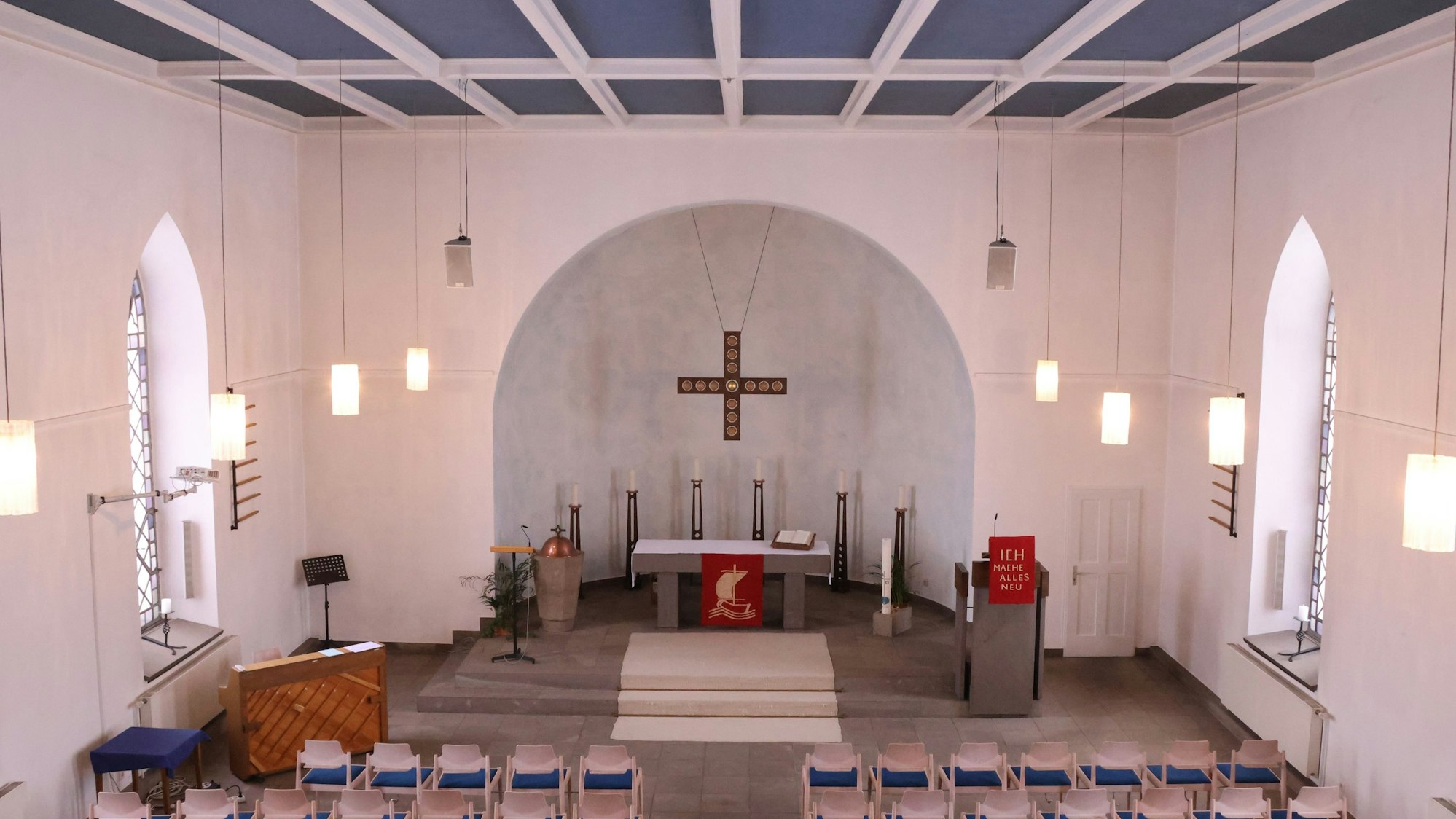 130 Jahre Kirche Heidberg, Innenraum