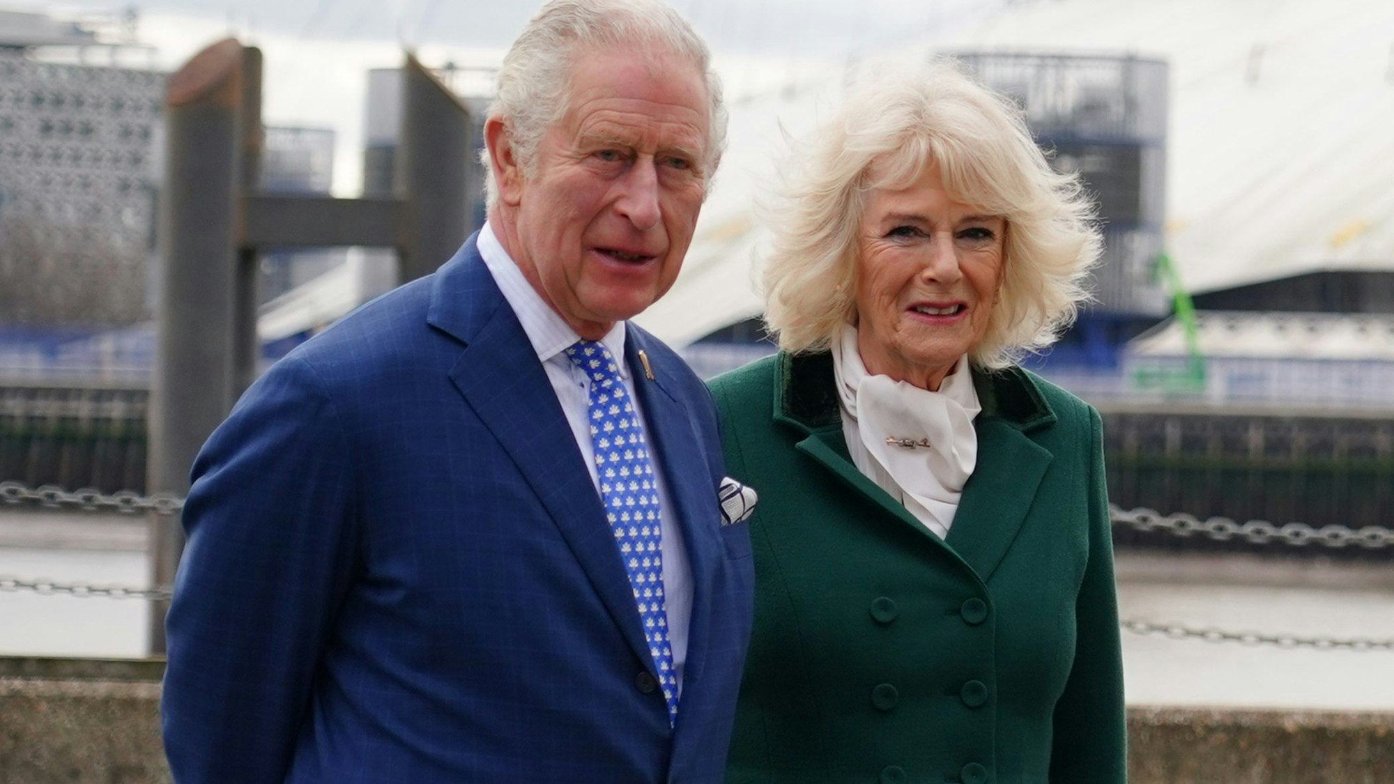 Charles (l-r), damaliger Prinz von Wales und Gründer und Präsident der Stiftung und seine Frau Camilla.