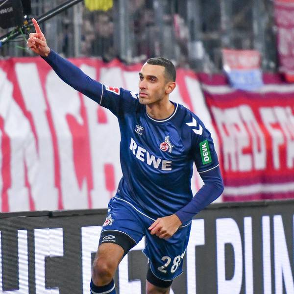Jubel nach dem Tor zum 0:1 durch Ellyes Skhiri