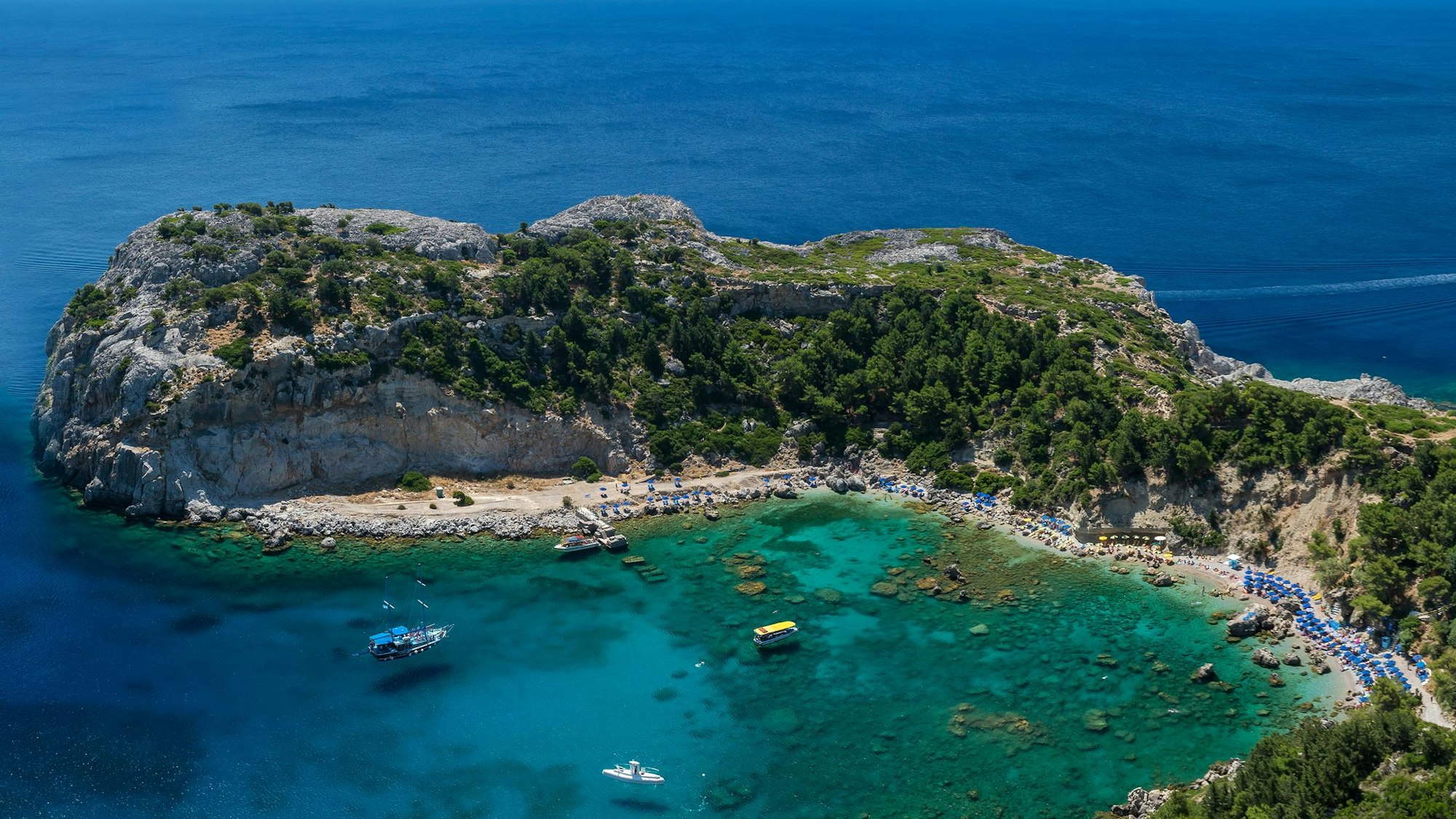 Die beliebte Ferieninsel Rhodos wurde von einem Erdbeben getroffen. (Symbolbild)