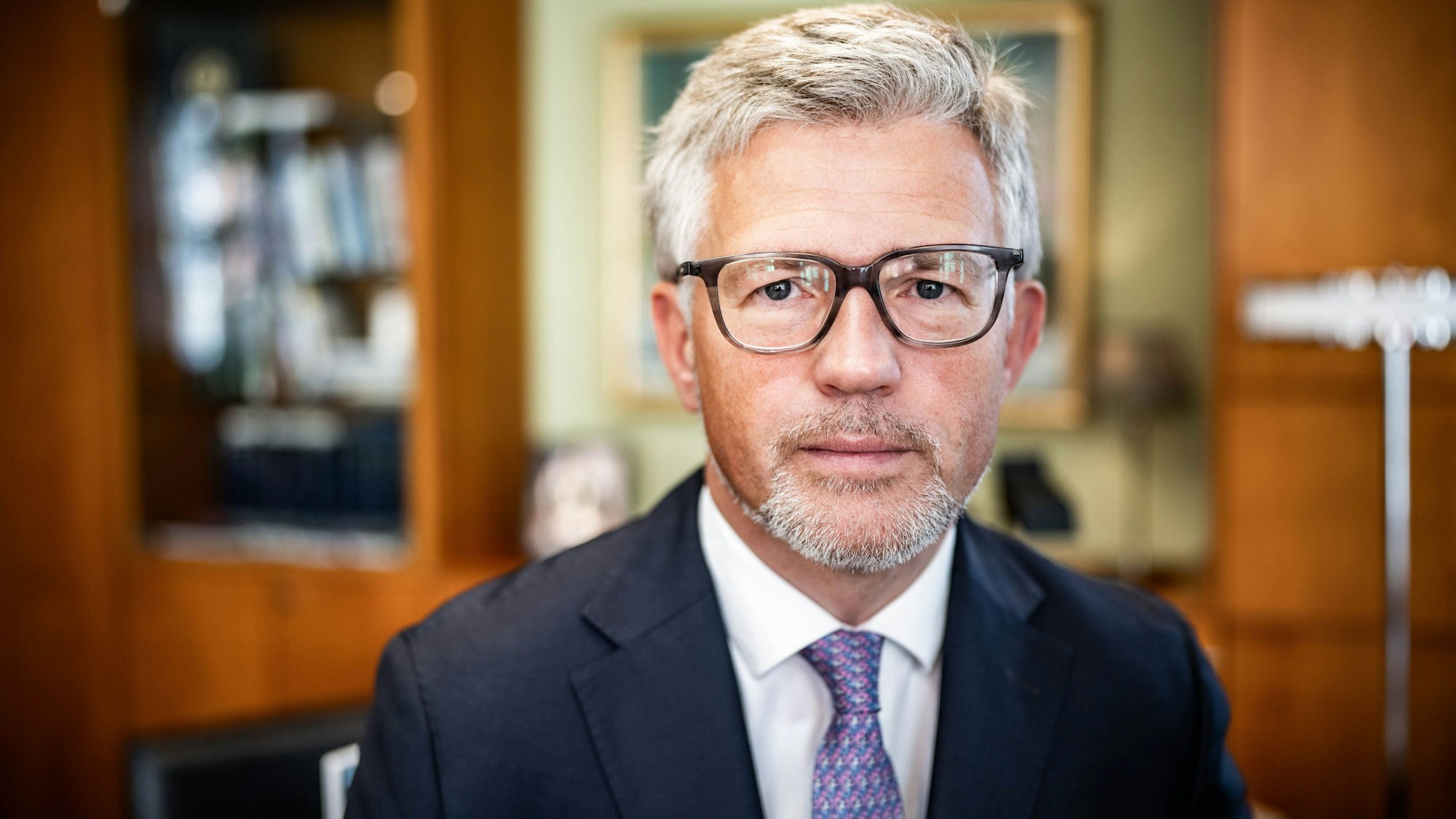 „Hallelujah“, lautete der erste Kommentar des ehemaligen Botschafters der Ukraine in Deutschland, Andrij Melnyk, zur Panzer-Entscheidung in Berlin. (Archivbild)