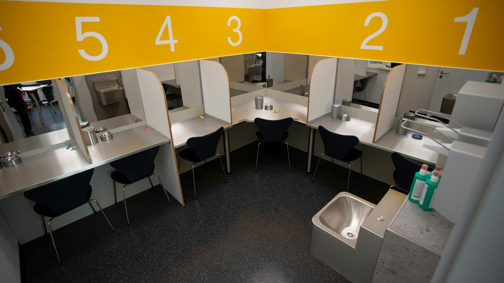 Ein Drogenkonsumraum in Köln (Archivfoto).