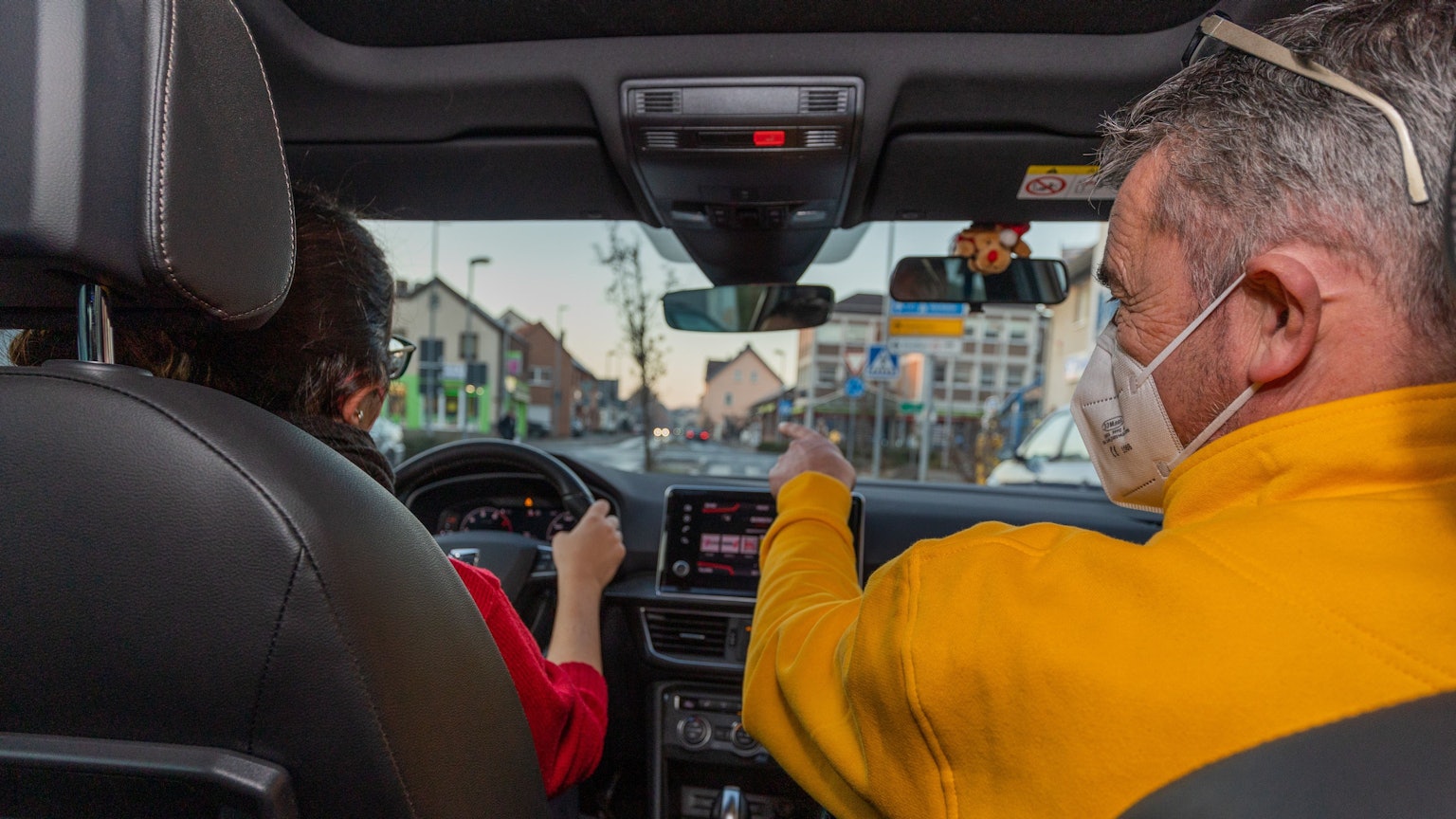 Die letzte Chance vor Fristablauf setzte Sofia Zappata unter Druck, aber sie hat bei Wilfried Rang bestanden. Foto: Meike Böschemeyer