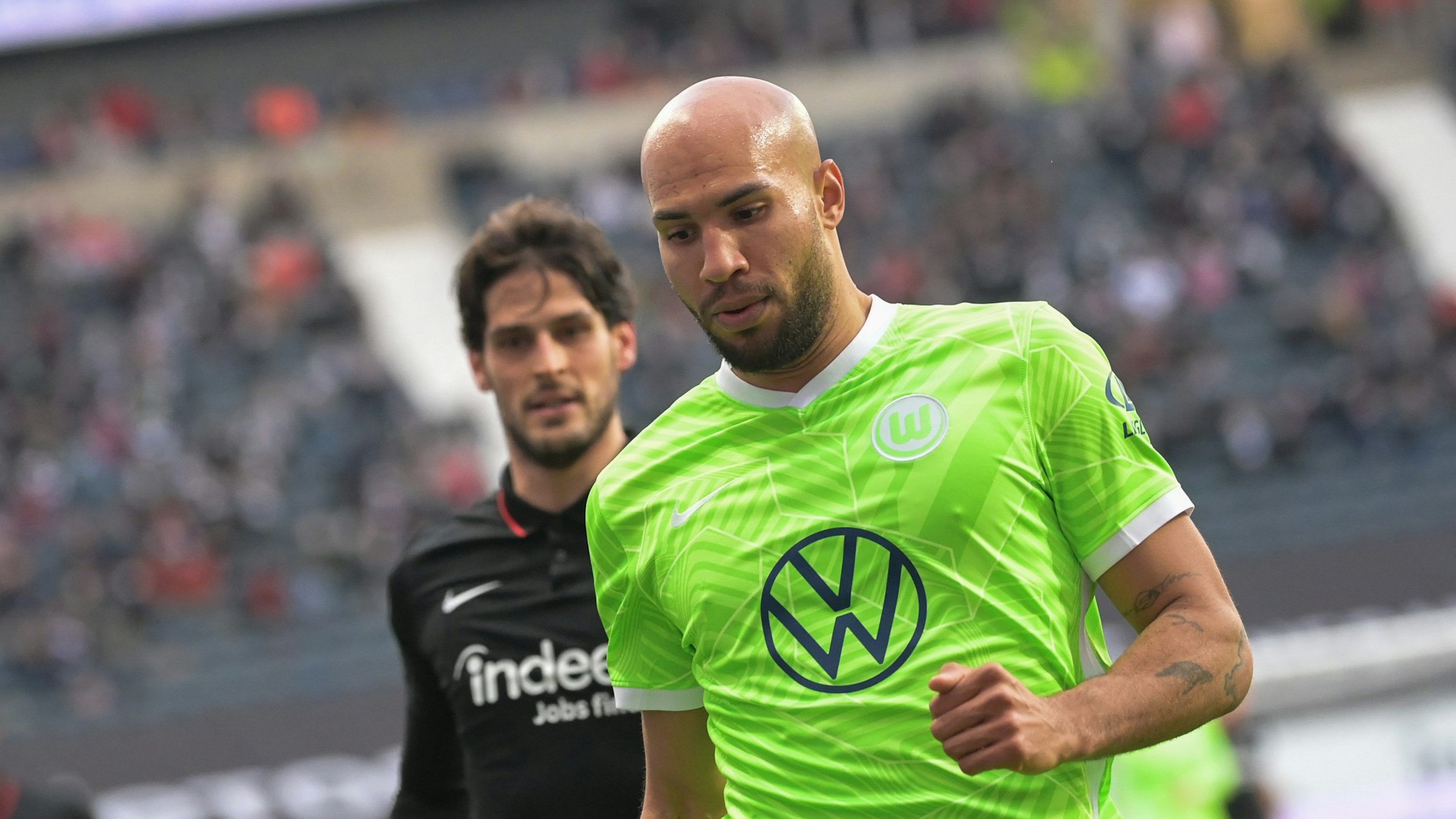 John Brooks im Wolfsburg Trikot. (April, 2021)