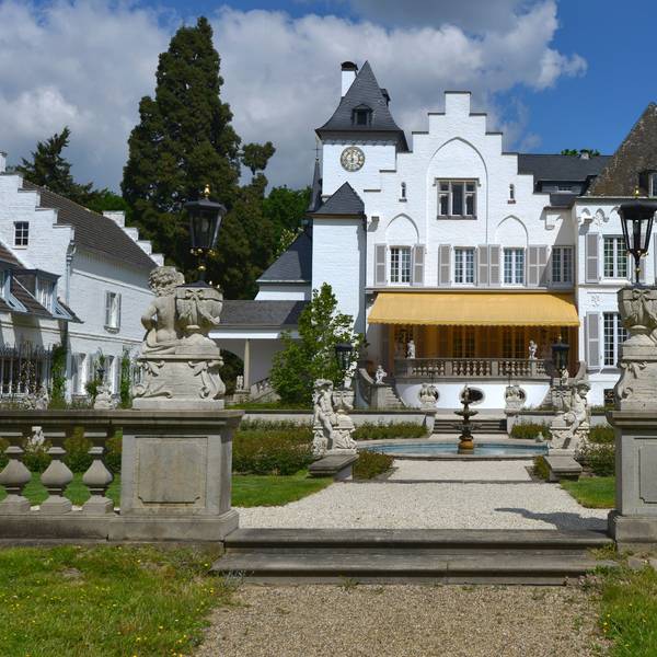 Das denkmalgeschützte Schloss Röttgen.