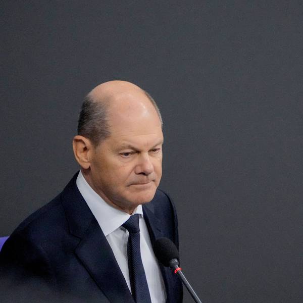Bundeskanzler Olaf Scholz (SPD) im Bundestag. (Archivbild)