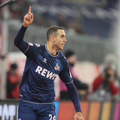 Kölns Skhiri nach seinem Treffer zum 0:1 gegen Bayern München. (Archivbild)