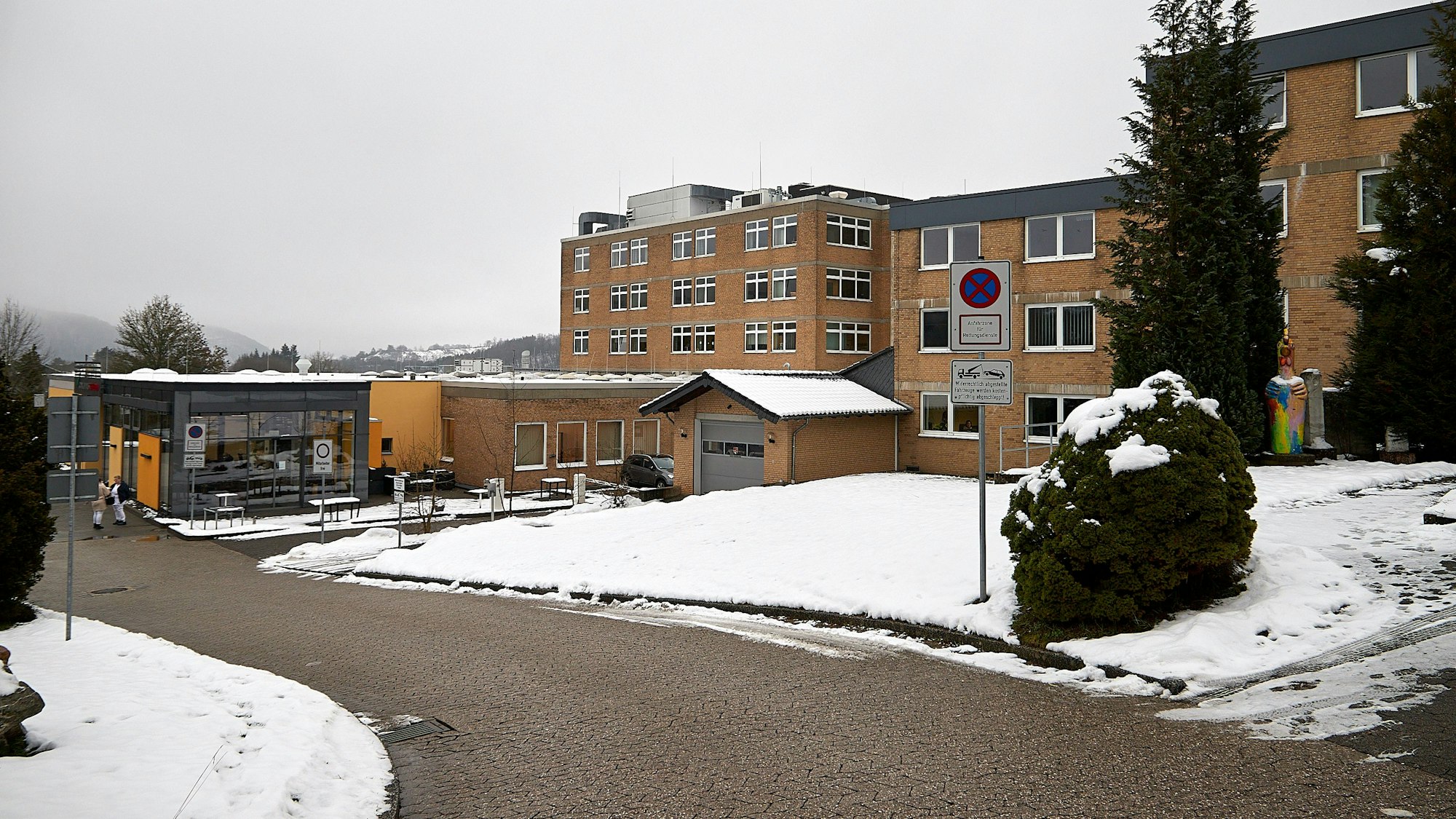 Das Krankenhaus in Schleiden.