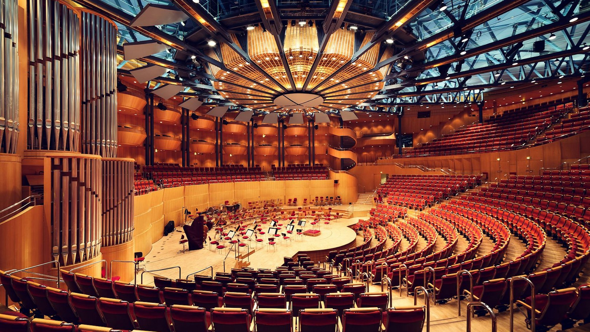 Der Saal der Kölner Philharmonie