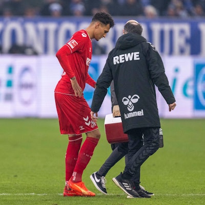 Schmerzhaftes Startelf-Debüt: Der neue FC-Mittelstürmer Davie Selke.