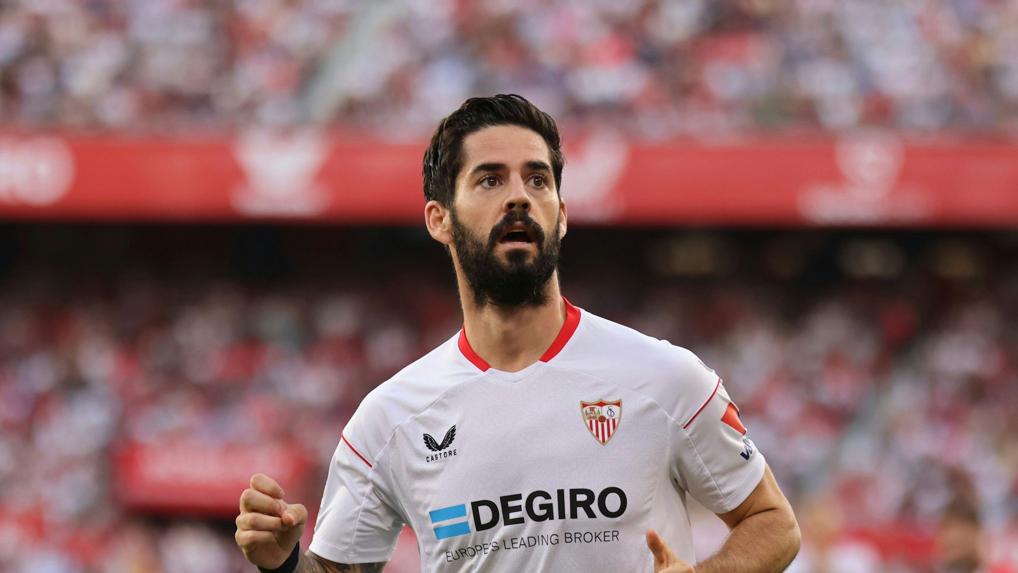 Isco im Trikot vom FC Sevilla.(Oktober, 2022)