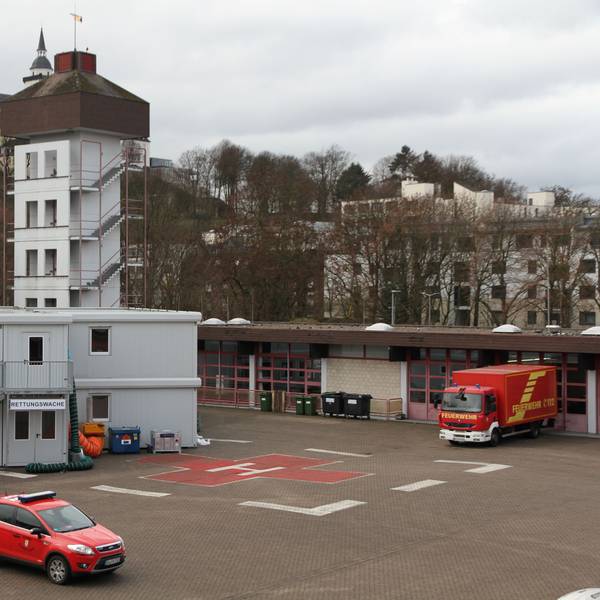 Die Feuerwache am Neuenhof.