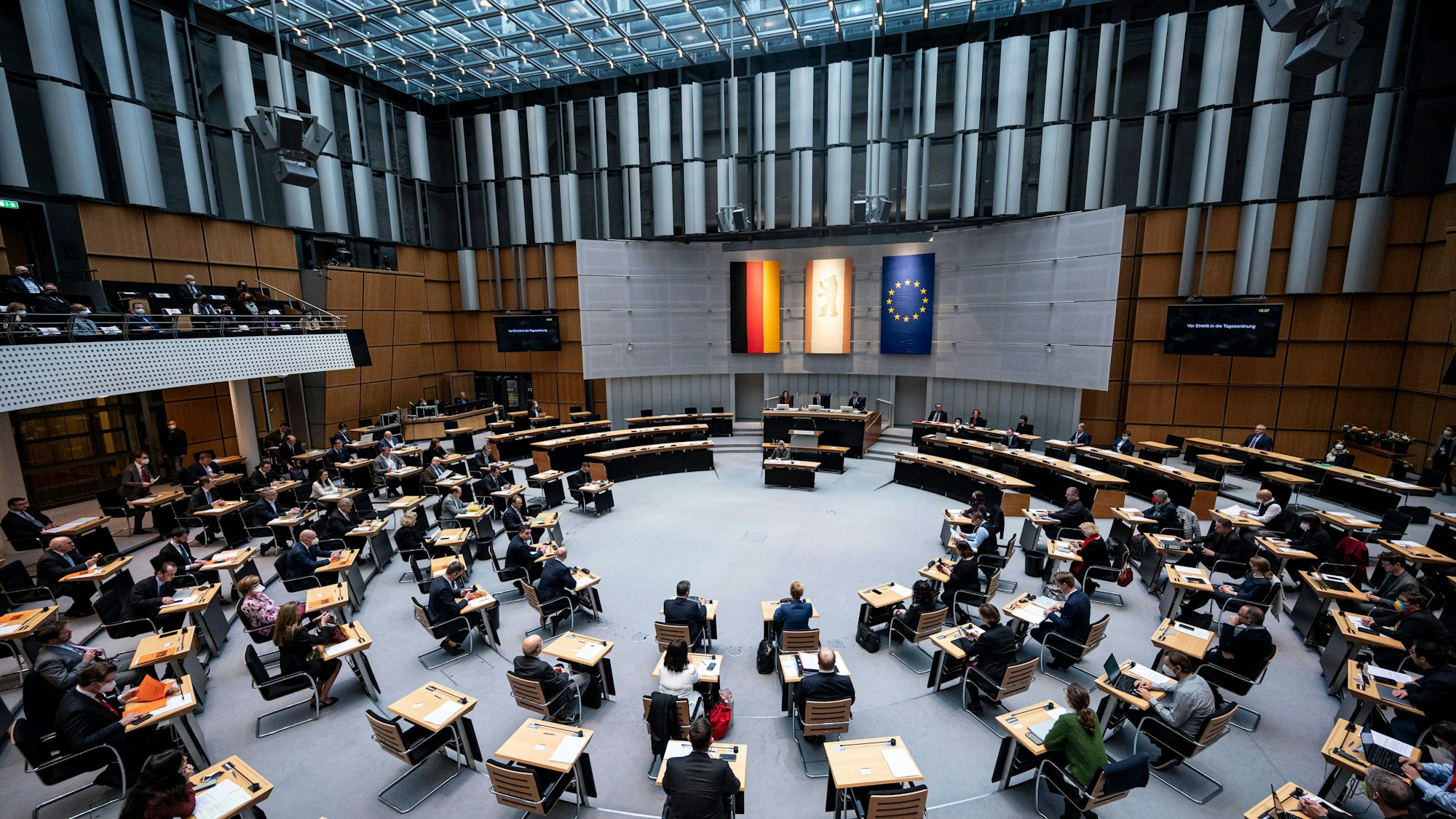 Das Berliner Abgeordnetenhaus