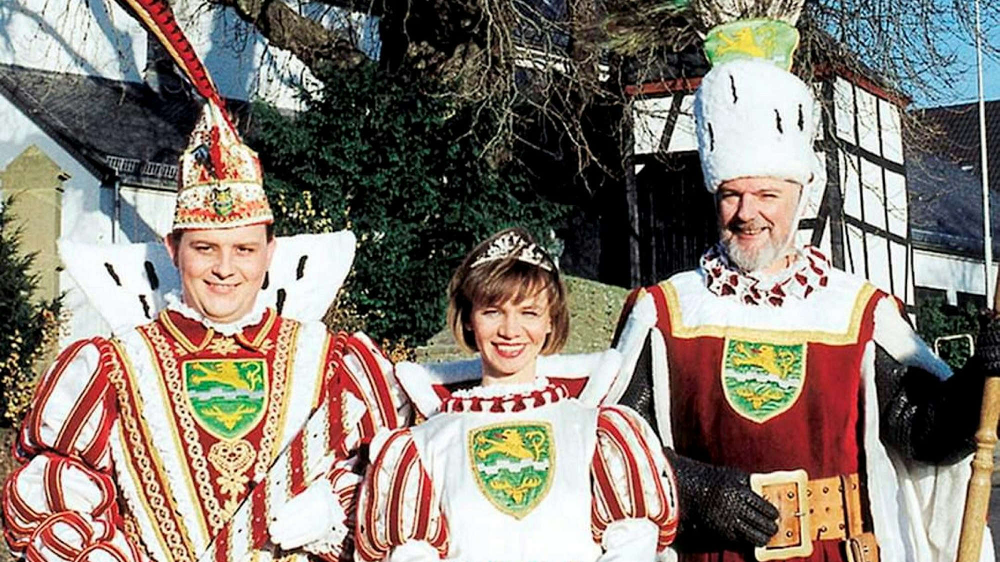 Thomas Cüpper 1995/96 im Bergisch Gladbacher Dreigestirn.
