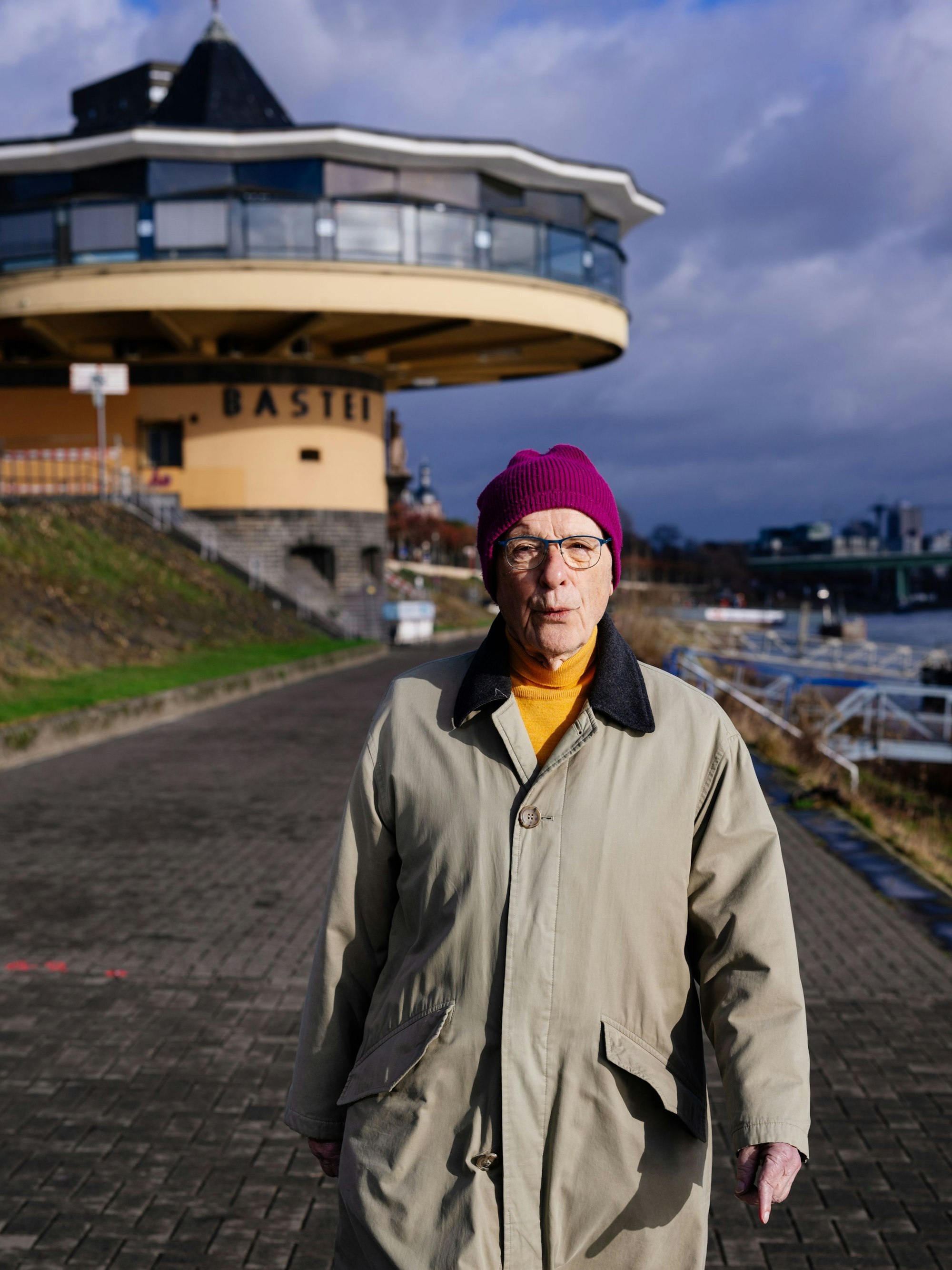 Karl Heinrich Dietermann an der Bastei.