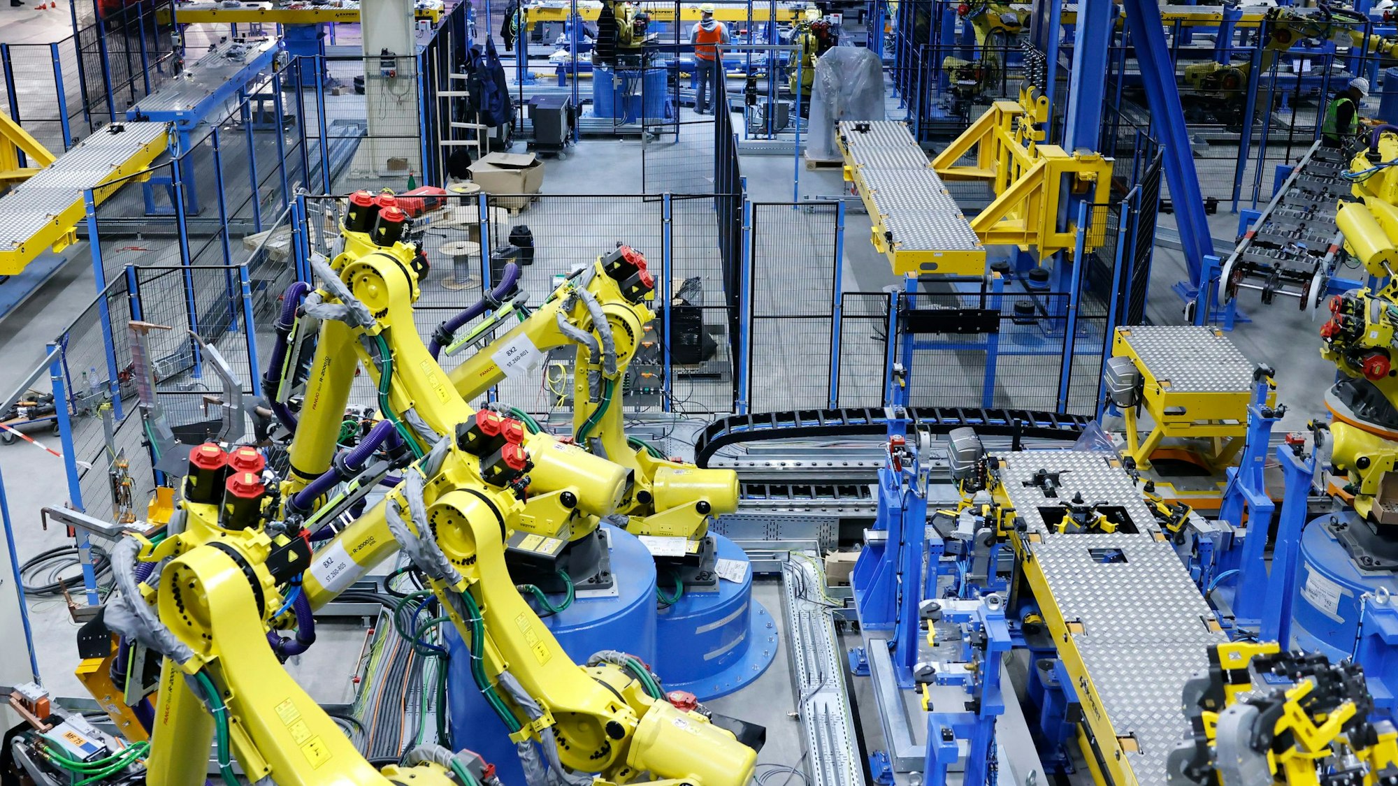 Für die Produktion des neuen Modells war die Umstrukturierung des kompletten Produktionsweges erforderlich.