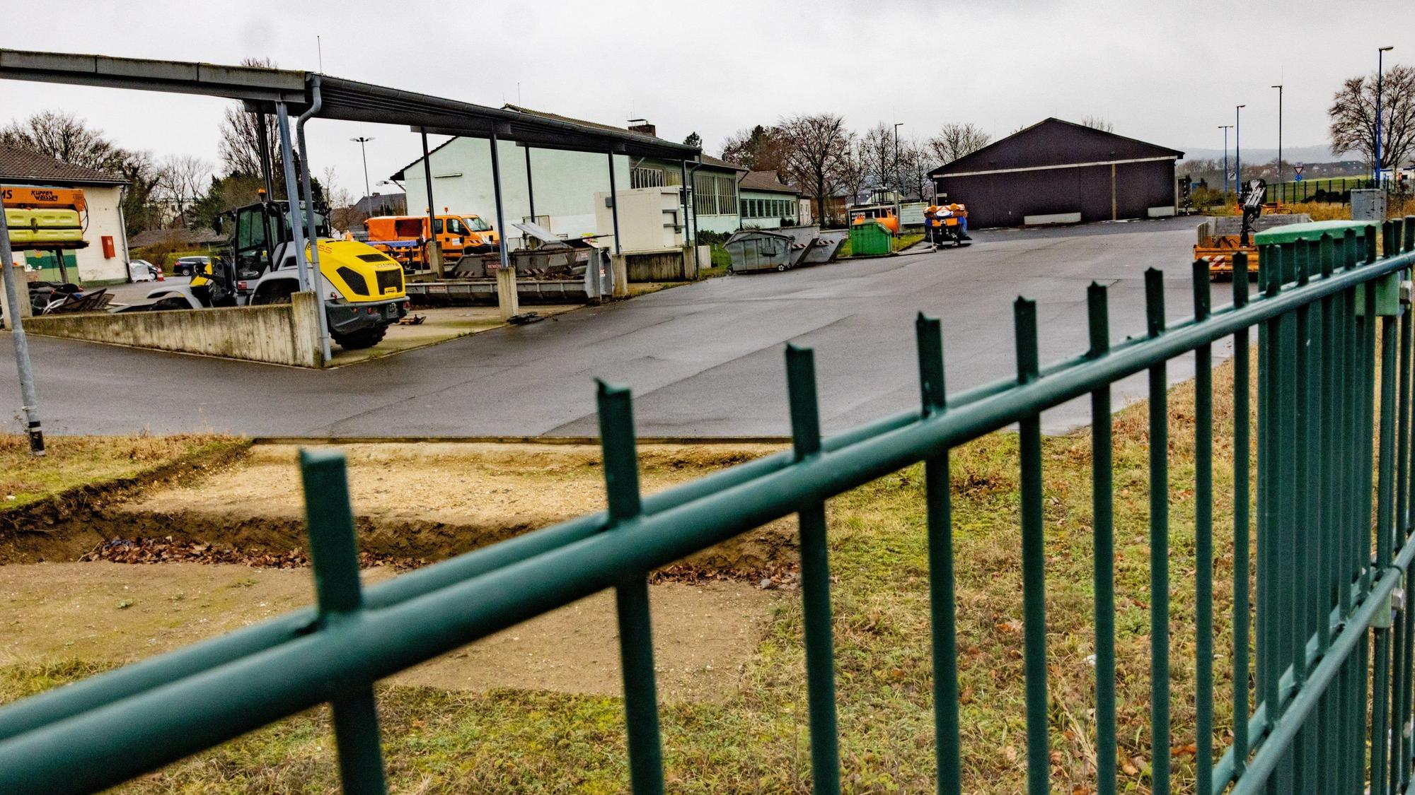 Bauhof Rheinbach wird selbst zur Baustelle.