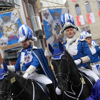Viele Pferdeverleiher haben in der Pandemie ihren Bestand reduziert. Im Jubiläumszug werden deutlich weniger Pferde zu sehen sein.