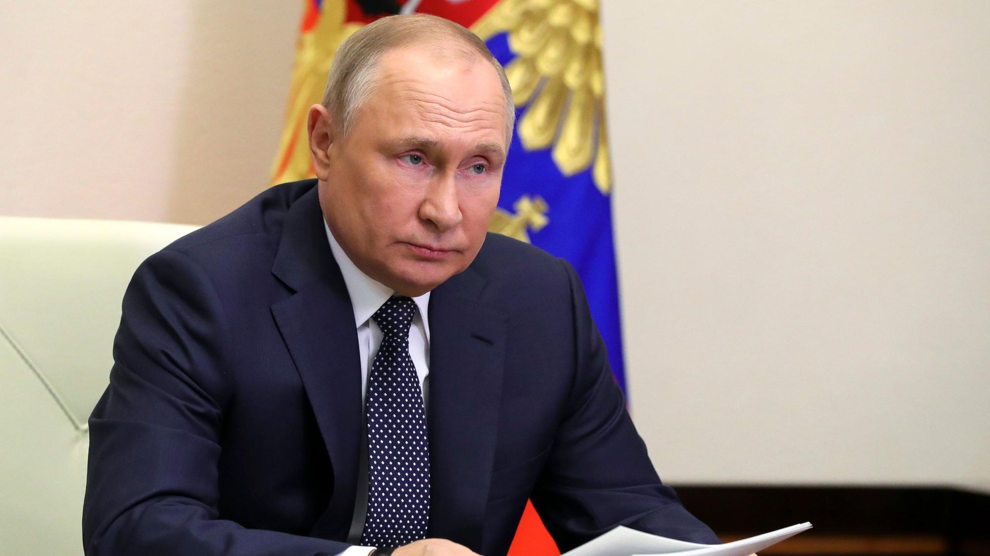 Wladimir Putin, Präsident von Russland.