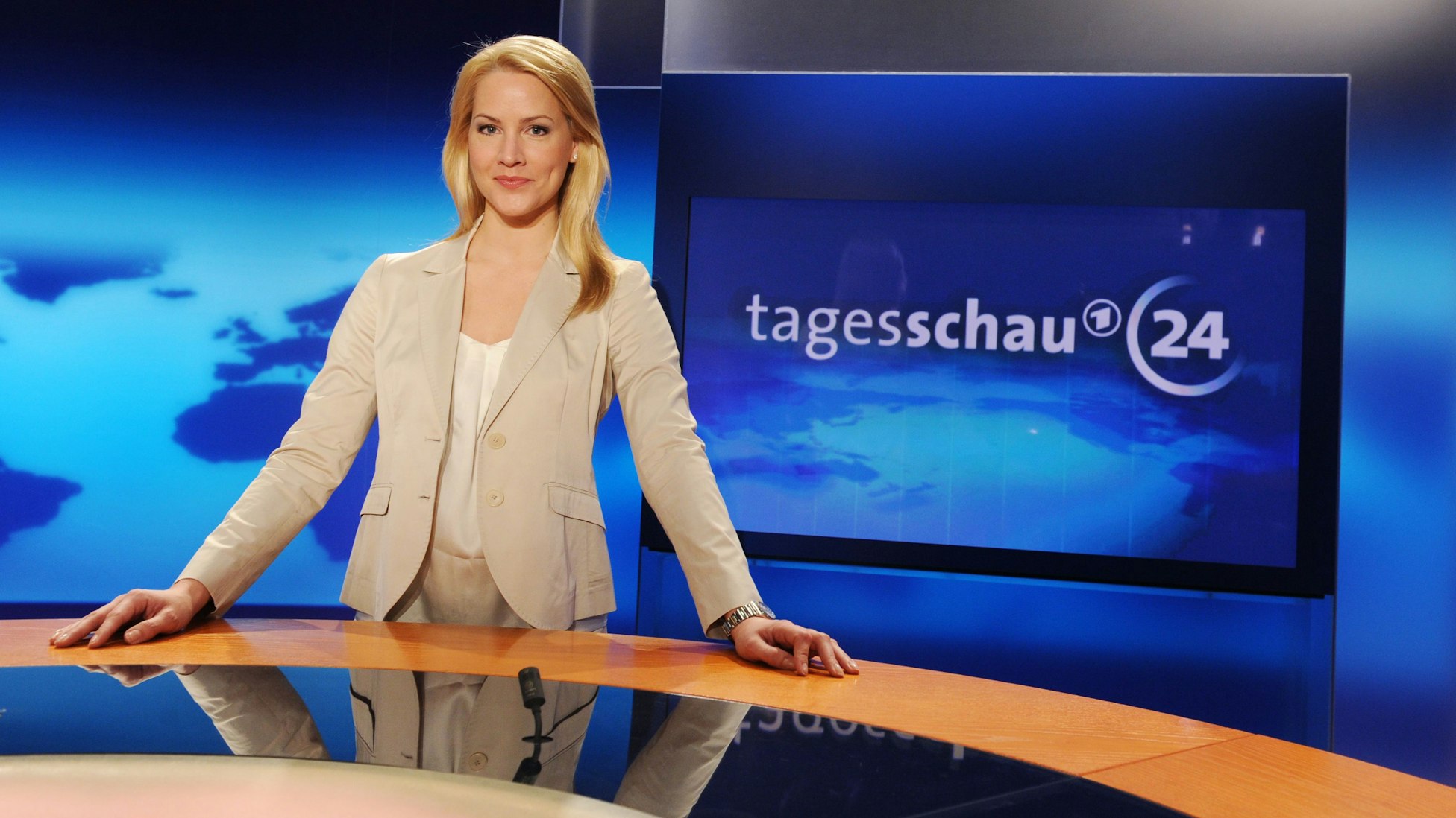 Judith Rakers moderiert seit 2005 die „Tagesschau“ in der ARD. (Archivbild)