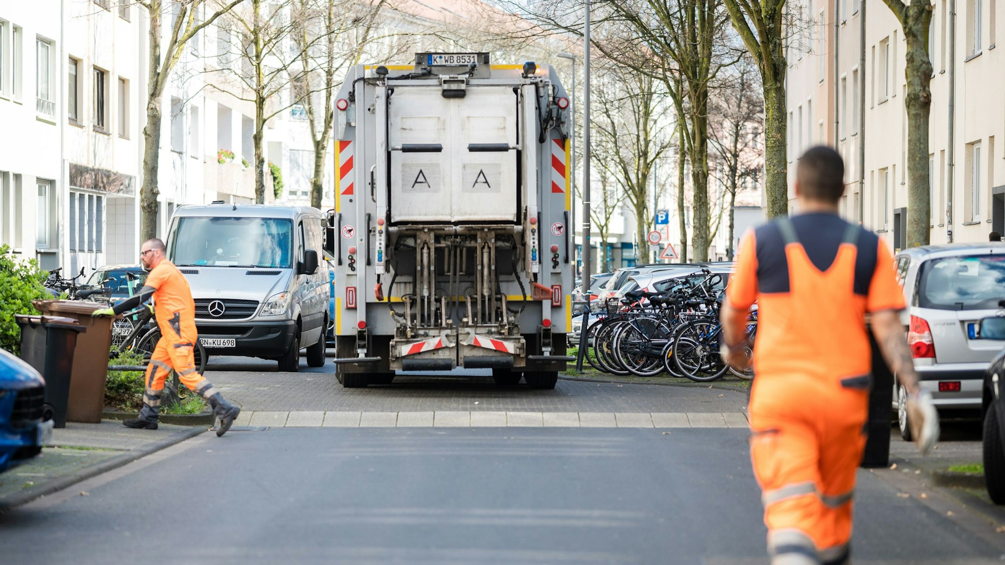 Die AWB im Einsatz für Köln. (Archivfoto)