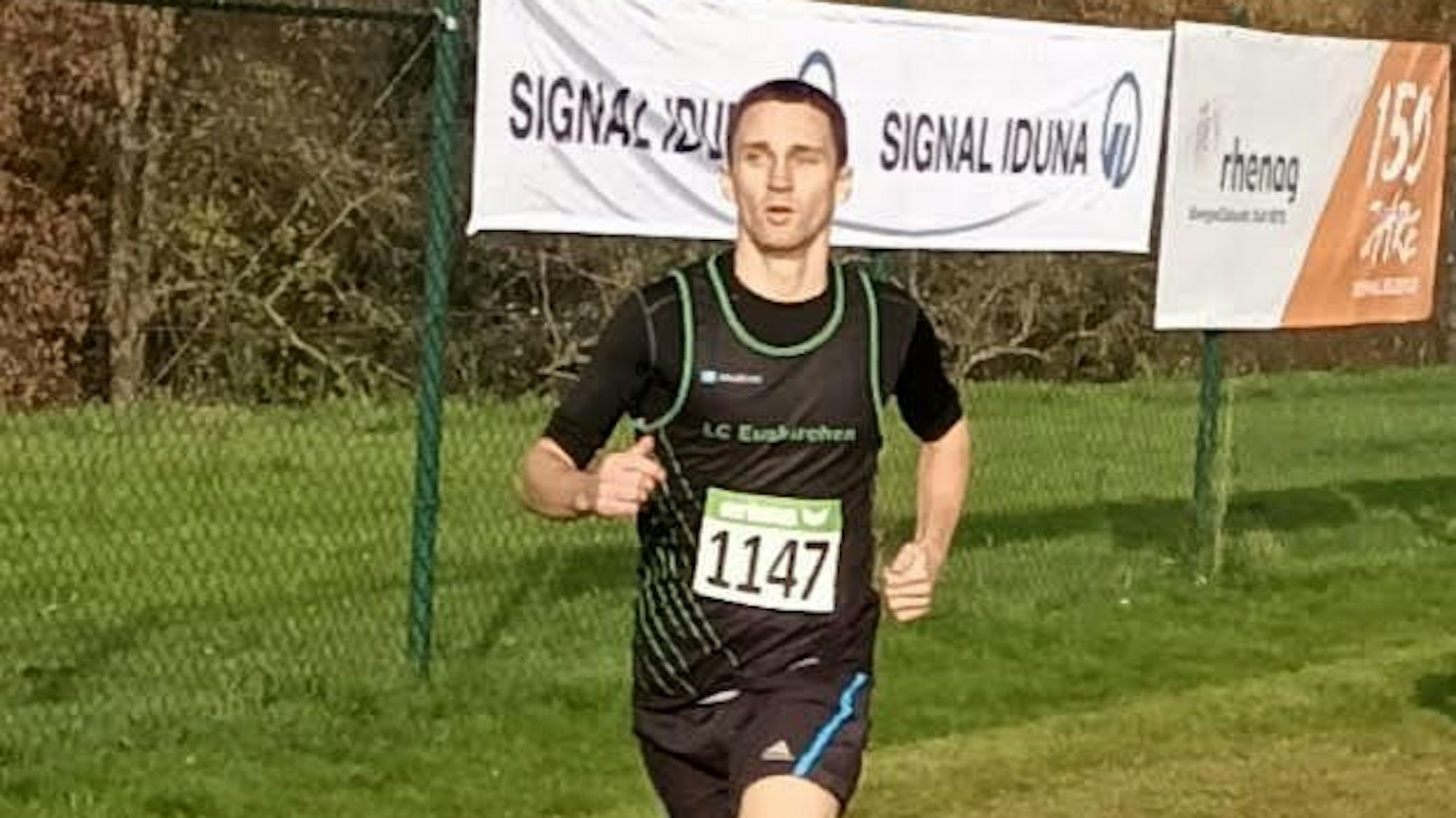 Läufer Timm Ody bei einer Crossmeisterschaft.