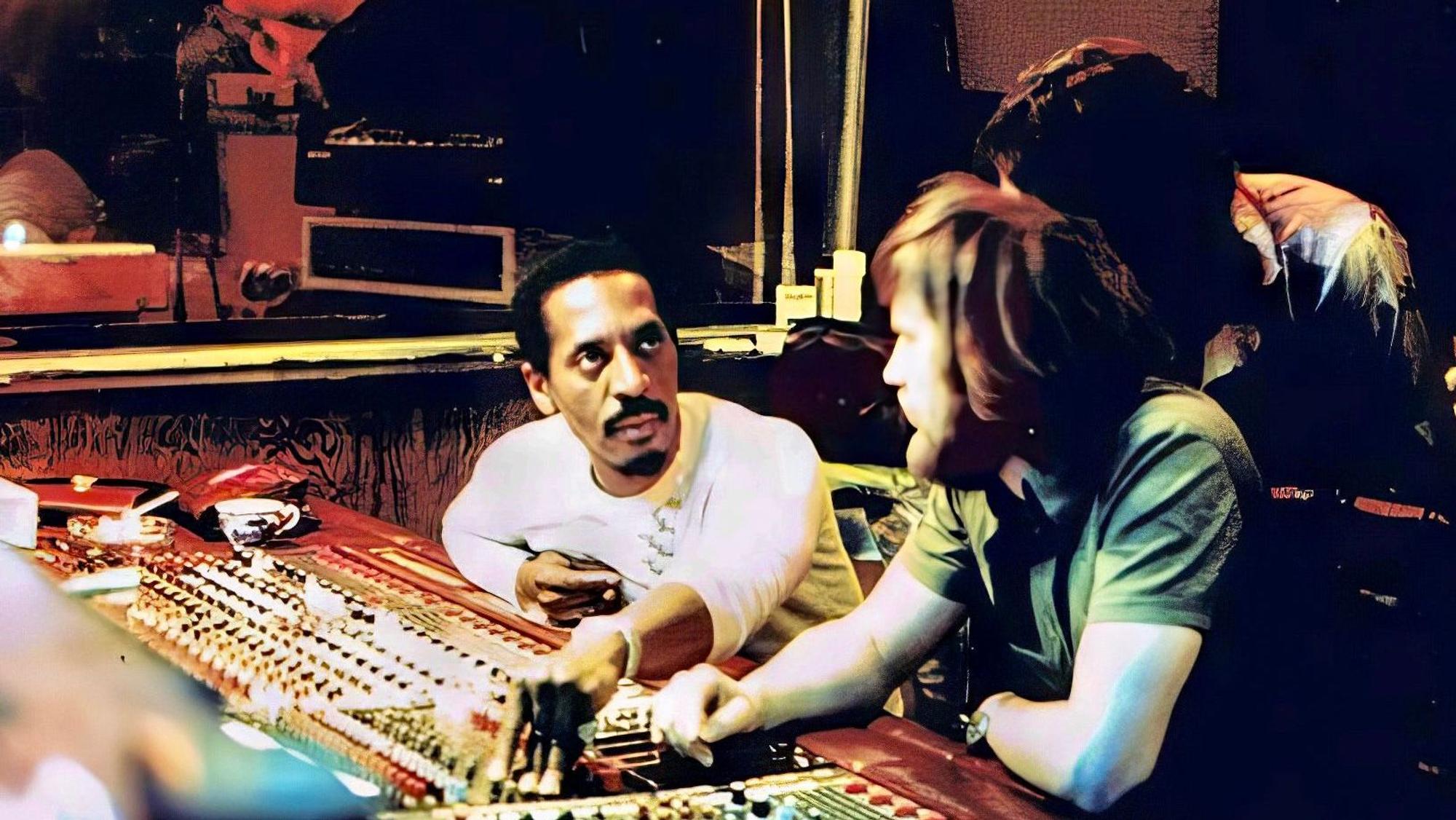 Dieter Dierks mit Ike Turner