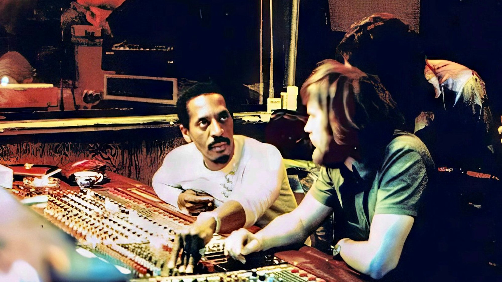 Dieter Dierks mit Ike Turner