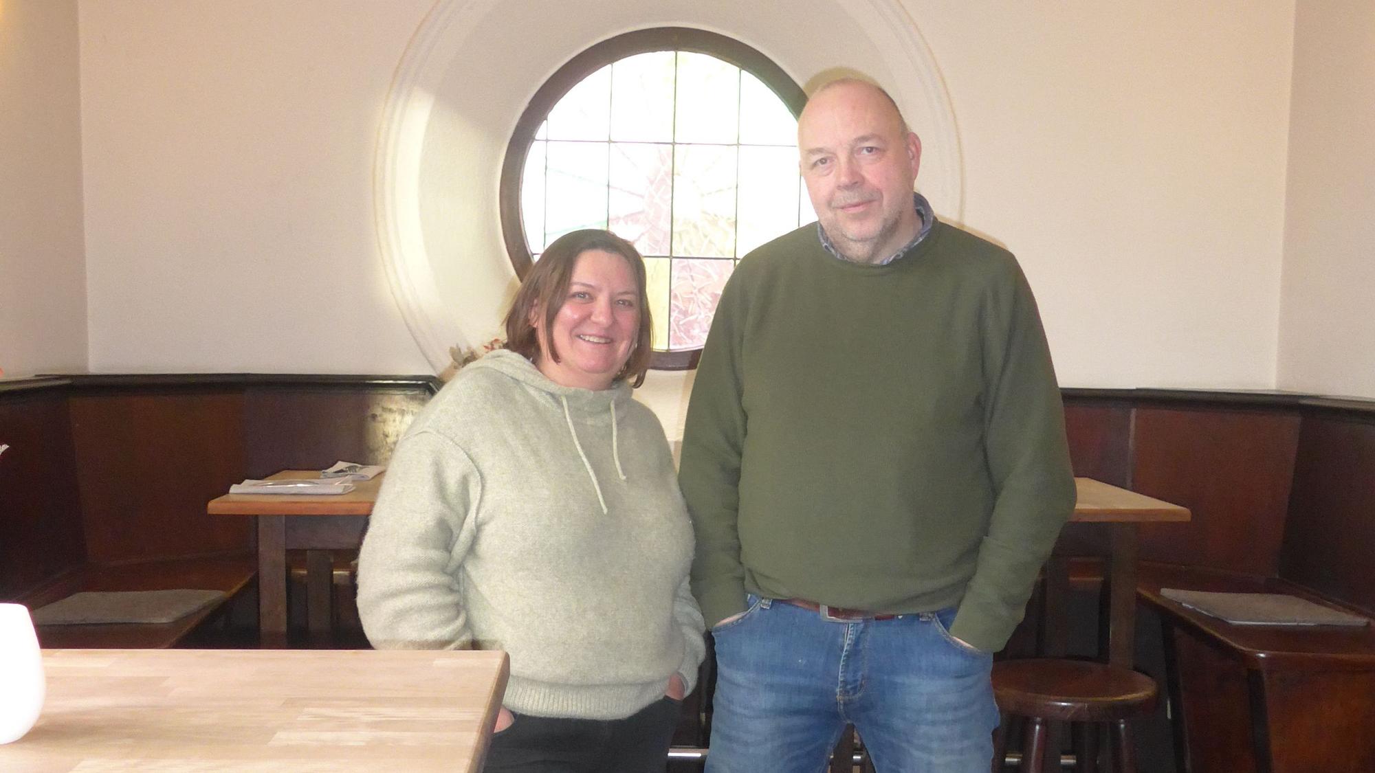 Iris Giessauf und Andreas Esser Gastgeber von Essers Gasthaus in Köln-Neuehrenfeld