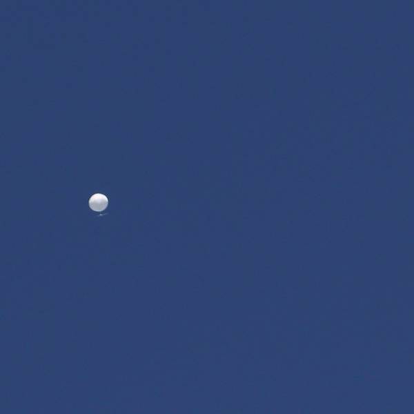 Chinesischer Ballon im amerikanischen Luftraum.