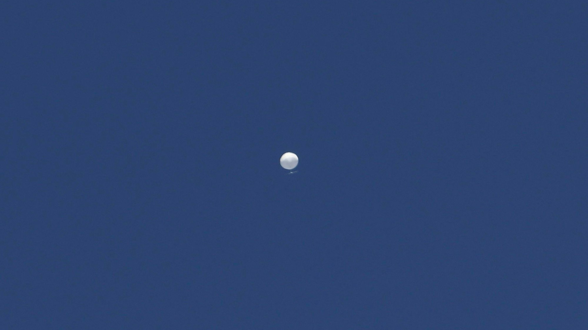 Chinesischer Ballon im amerikanischen Luftraum.