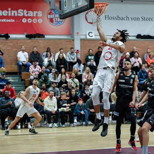 Barmer 2. Basketball Bundesliga ProB, Rheinstars Koeln vs. Iserlohn Kangaroos, 04.02.2023 Elijah Joel Schmidt RheinStars Koeln 21, Barmer 2. Basketball Bundesliga ProB, Rheinstars Koeln vs. Iserlohn Kangaroos am 04.02.2023 im ASV Koeln in Koeln Nordrhein-Westfalen *** Barmer 2 Basketball Bundesliga ProB, Rheinstars Koeln vs Iserlohn Kangaroos, 04 02 2023 Elijah Joel Schmidt RheinStars Koeln 21 , Barmer 2 Basketball Bundesliga ProB, Rheinstars Koeln vs Iserlohn Kangaroos on 04 02 2023 at ASV Koeln in Koeln Nordrhein Westfalen Copyright: xBEAUTIFULxSPORTS/Mueller-Laschetx