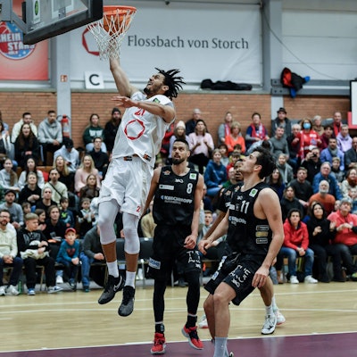 Barmer 2. Basketball Bundesliga ProB, Rheinstars Koeln vs. Iserlohn Kangaroos, 04.02.2023 Elijah Joel Schmidt RheinStars Koeln 21, Barmer 2. Basketball Bundesliga ProB, Rheinstars Koeln vs. Iserlohn Kangaroos am 04.02.2023 im ASV Koeln in Koeln Nordrhein-Westfalen *** Barmer 2 Basketball Bundesliga ProB, Rheinstars Koeln vs Iserlohn Kangaroos, 04 02 2023 Elijah Joel Schmidt RheinStars Koeln 21 , Barmer 2 Basketball Bundesliga ProB, Rheinstars Koeln vs Iserlohn Kangaroos on 04 02 2023 at ASV Koeln in Koeln Nordrhein Westfalen Copyright: xBEAUTIFULxSPORTS/Mueller-Laschetx