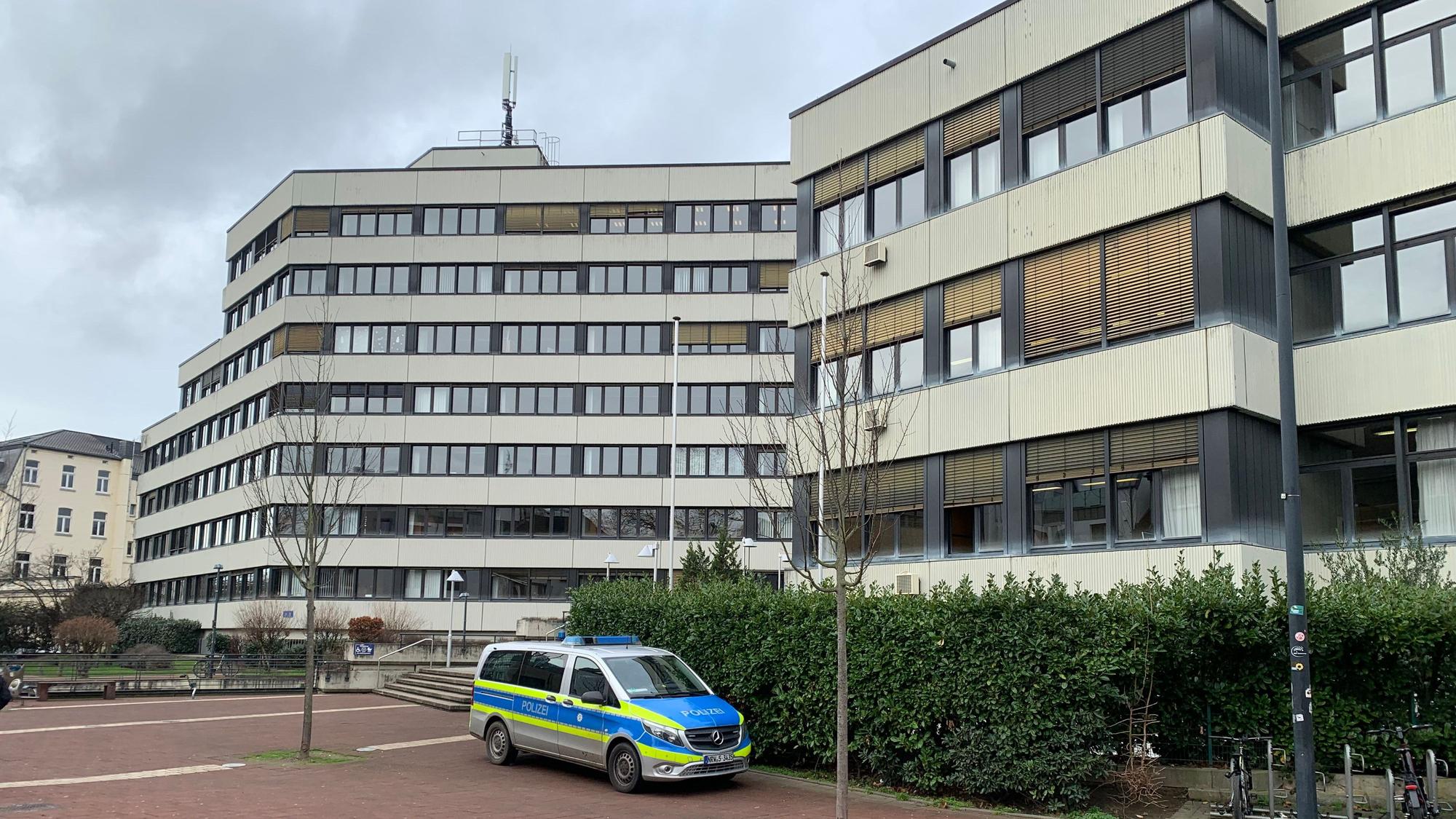 Außenansicht des Amtsgericht Siegburg.