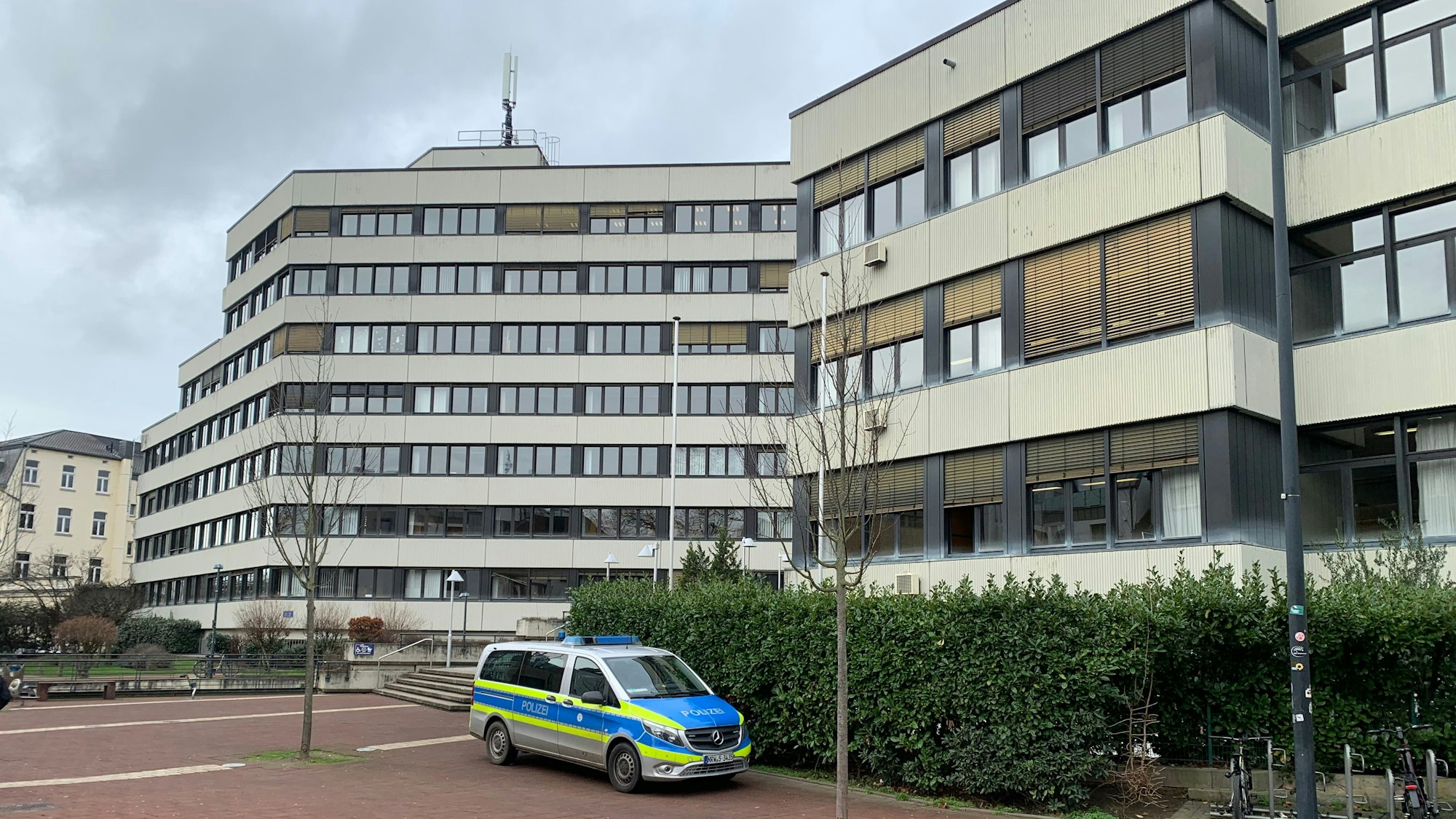 Außenansicht des Amtsgericht Siegburg.