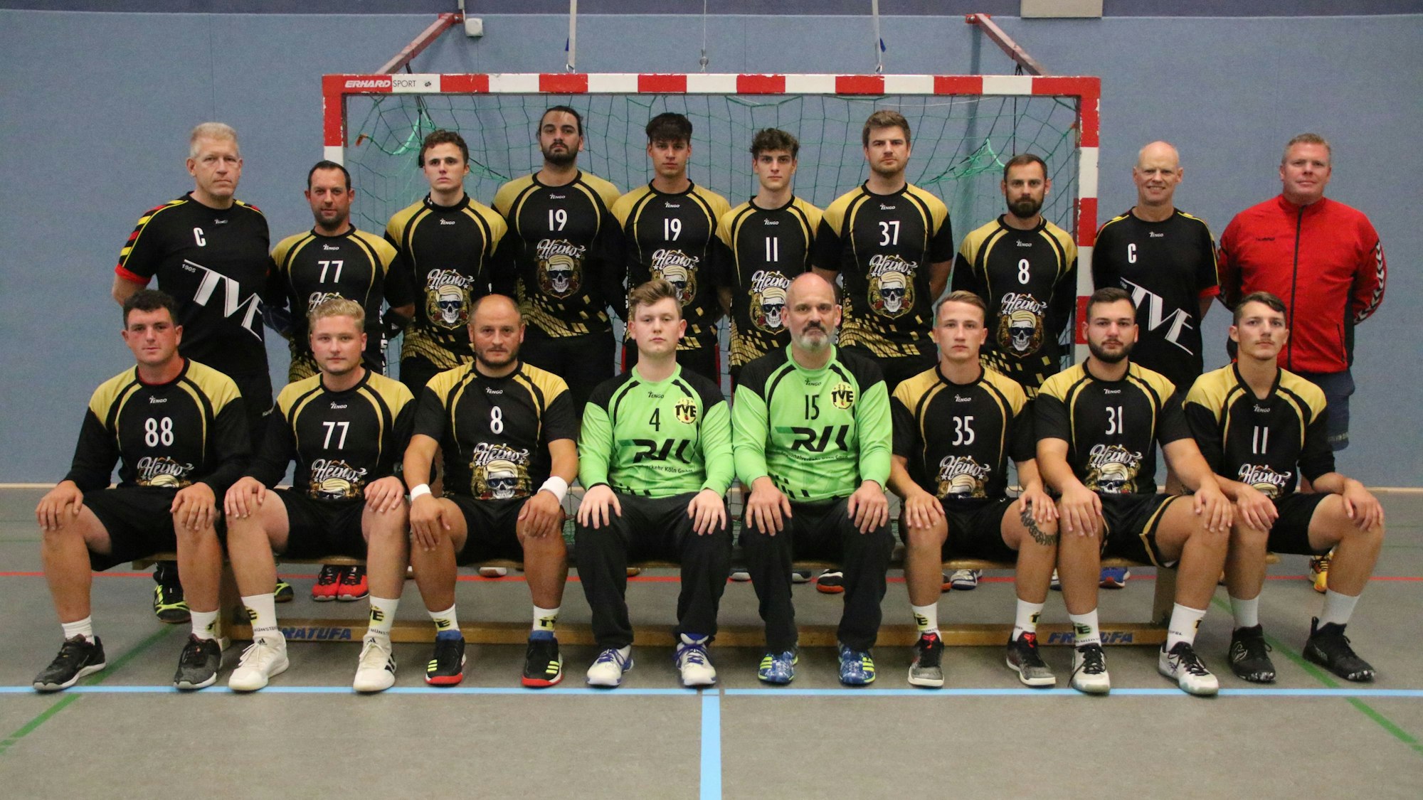 Die Handballer des TVE Bad Münstereifel.