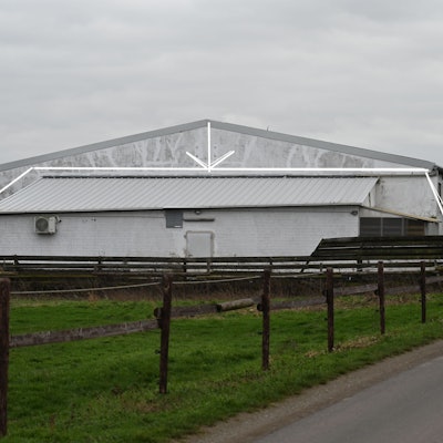 Die gekennzeichnete Fläche markiert den Schlachthof in Erftstadt