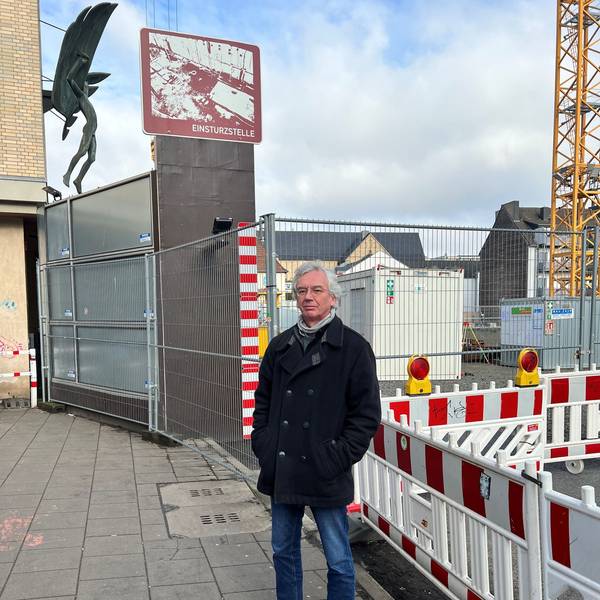 Günter Otten, Sprecher der Initiative Archivkomplex will an den Plänen für eine Halle unterm Waidmarkt festhalten.