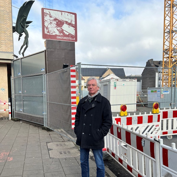 Günter Otten, Sprecher der Initiative Archivkomplex will an den Plänen für eine Halle unterm Waidmarkt festhalten.