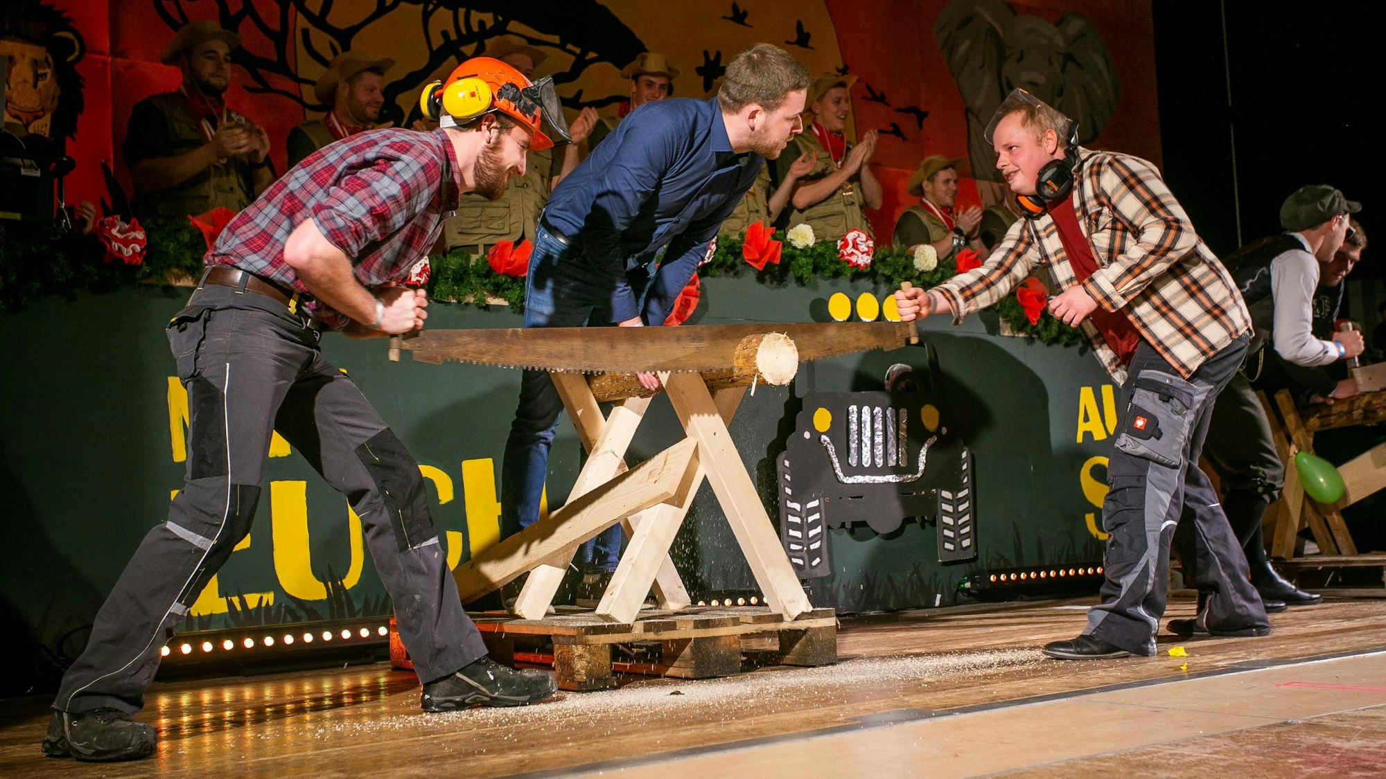 Kajujua Sitzung in der
Frielingsdorfer Scheelbachhalle
