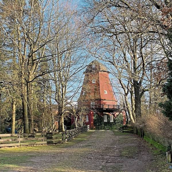 Die flügellose Windmühle im niedersächsischen Eddelstorf: Neue Windräder dürfen in ihrer Nähe nicht gebaut werden.