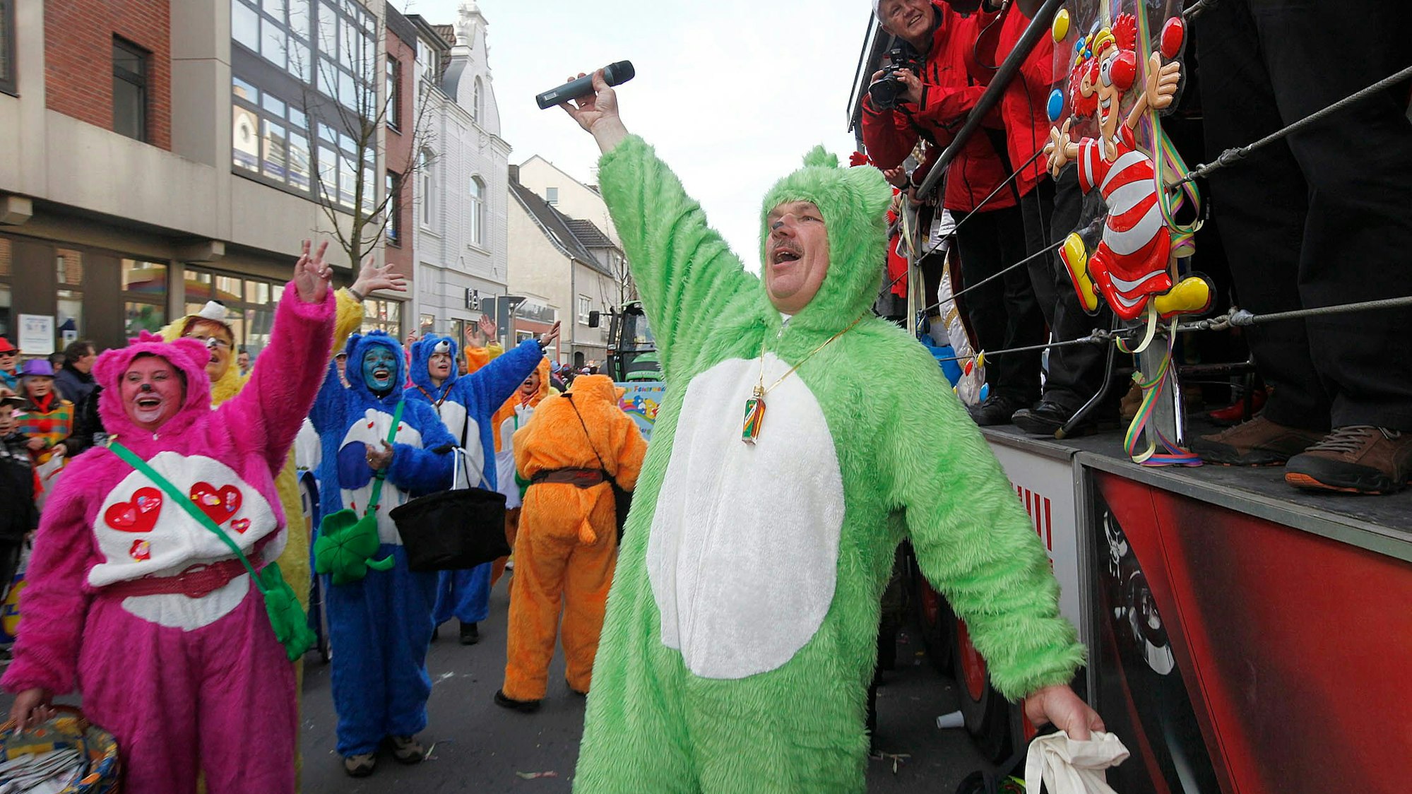 Karnevalszug in Rheinbach 2012. Foto: Meike Böschemeyer