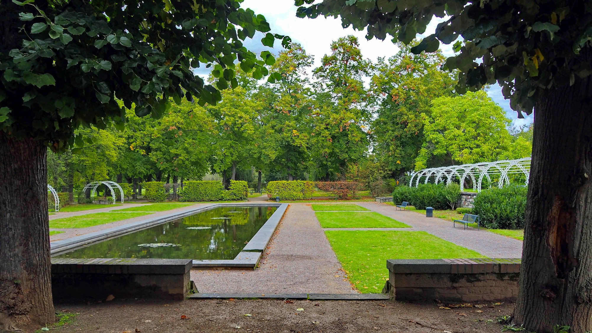 Ein Blick in den Vorgebirgspark.