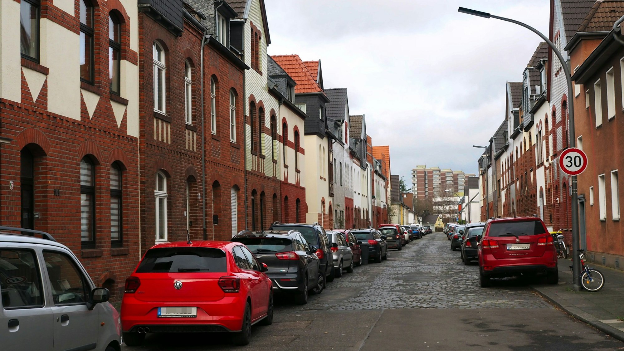 Ein Blick in die Schulze-Delitzsch-Straße.