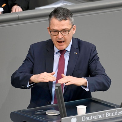 Roderich Kiesewetter in einer Sitzung des Deutschen Bundestages im Reichstagsgebäude, Berlin (Archivbild).