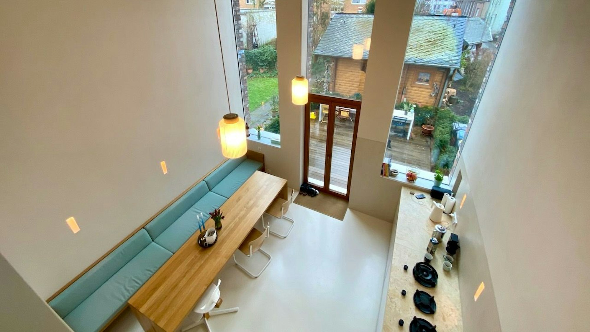 Die Küche des alten Fischerhauses.